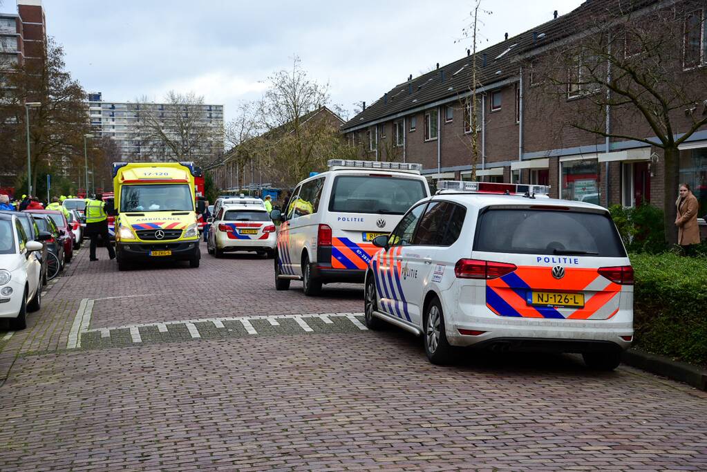 Brand in kelderboxen flatgebouw