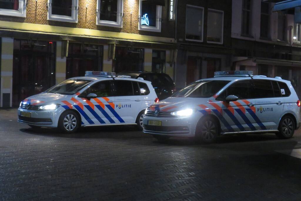 Veel politie op de been na oproep tot rellen