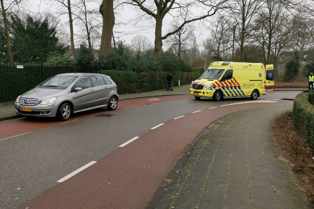 Voetganger onderuit gegaan