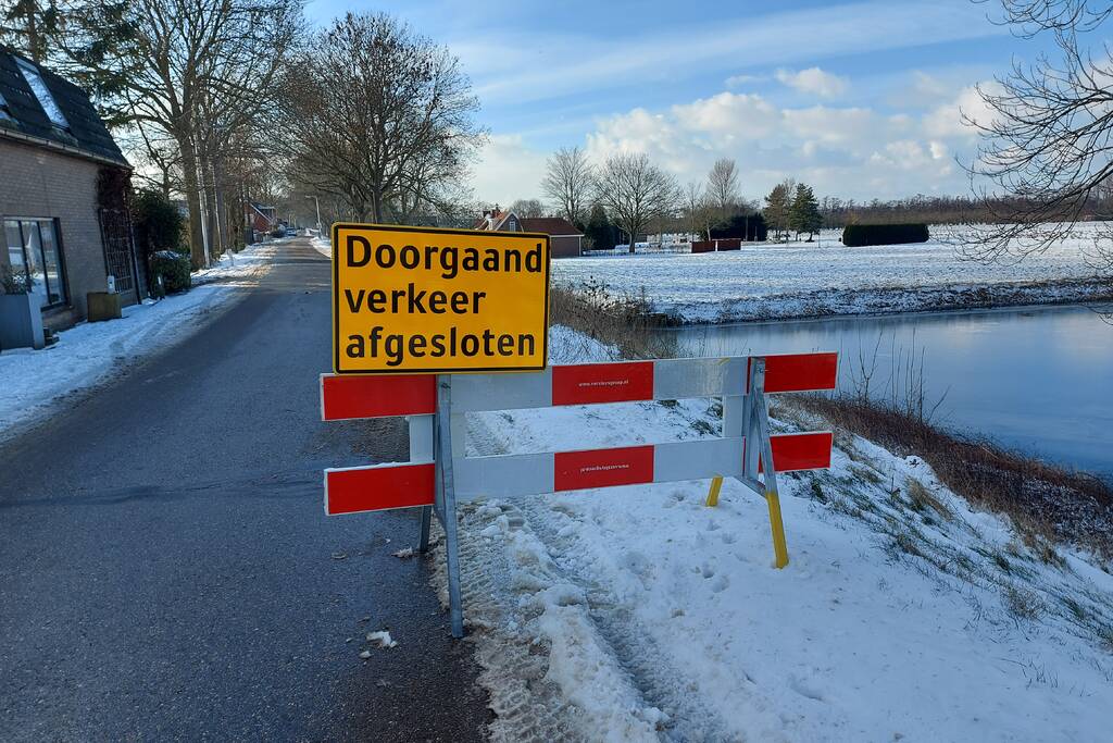 Waterballet na gesprongen leiding