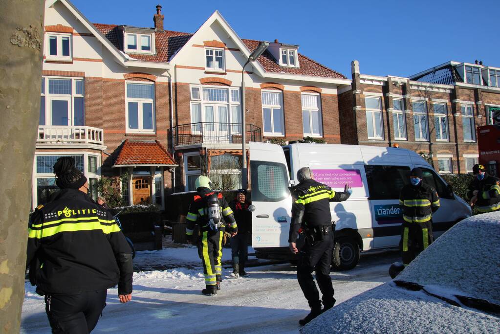 Liander en brandweer doen onderzoek naar gaslucht