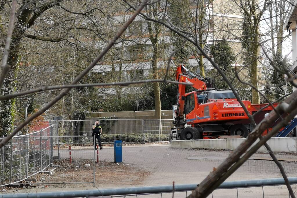 Veel politie na inbraakalarm slooppand