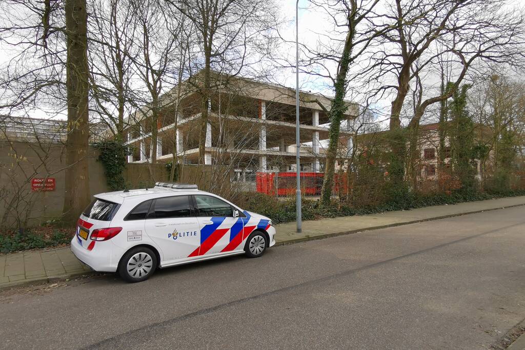 Veel politie na inbraakalarm slooppand