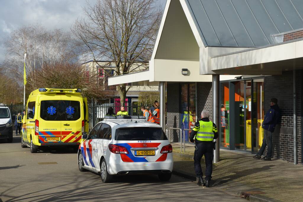 Man aangehouden bij incident Poiesz-supermarkt