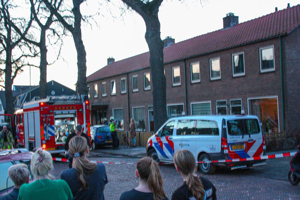 Droger vat vlam in woning