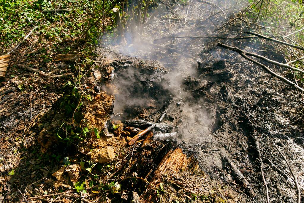 Jongeren veroorzaken brand en vluchten