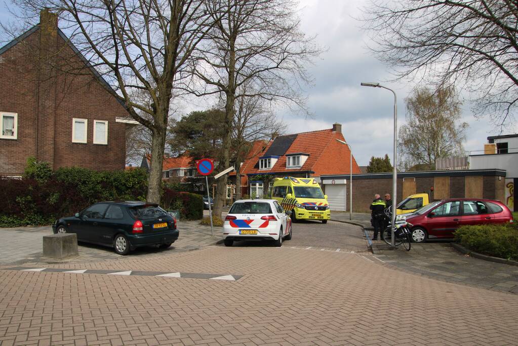 Fietser in botsing met auto