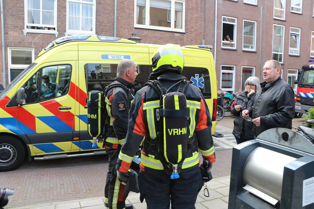 Twee personen gewond door explosie