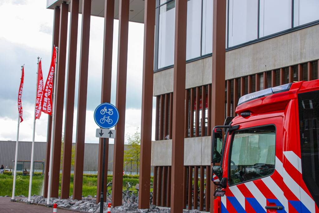 Ongeval in parkeergarage DekaMarkt