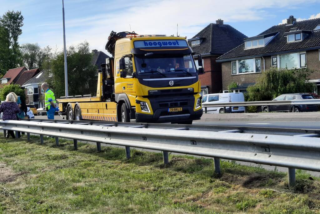 Schade bij kop-staart botsing