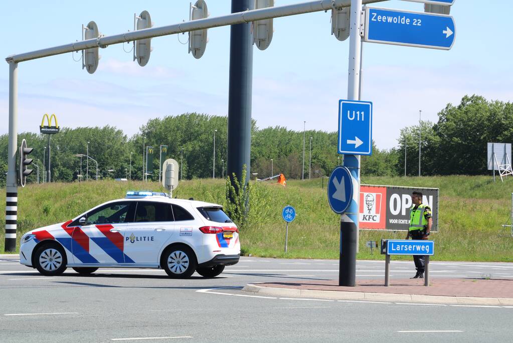 Persoon ernstig gewond na val met fiets