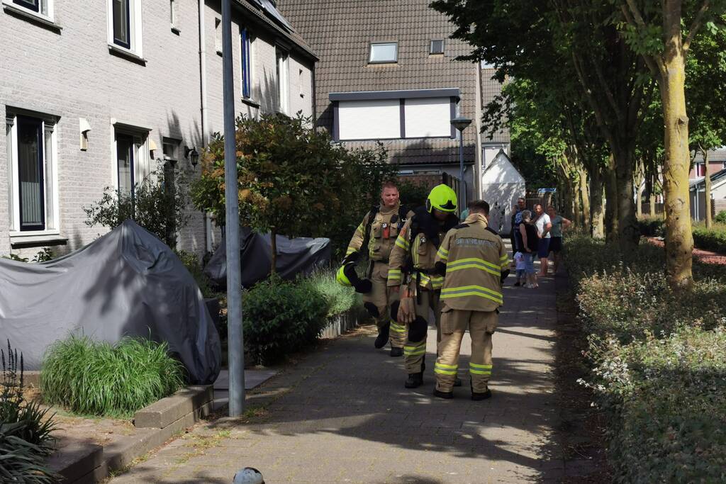 Man ernstig gewond door steekvlam van barbecue