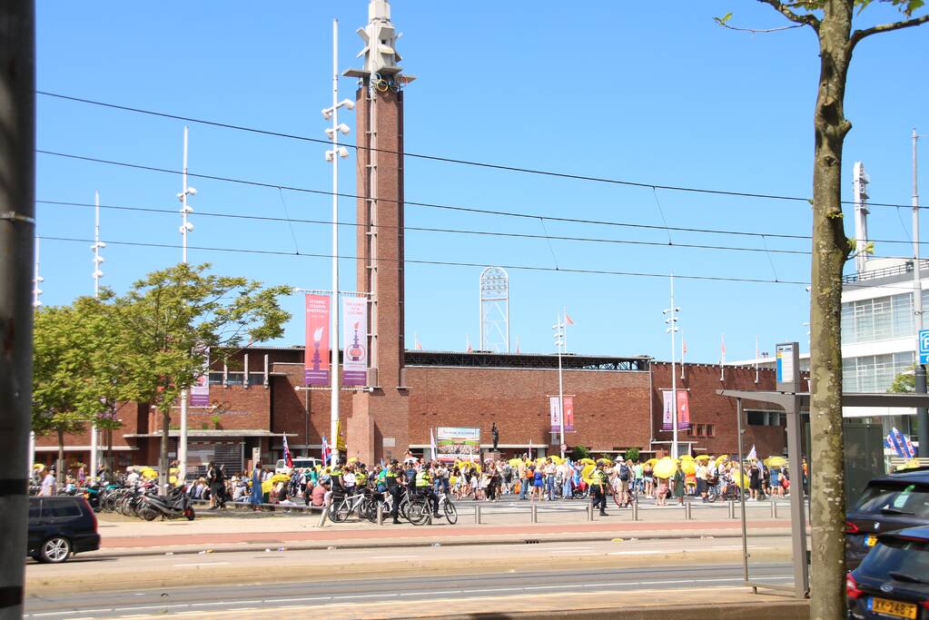 Demonstratie Walk of Freedom door stad