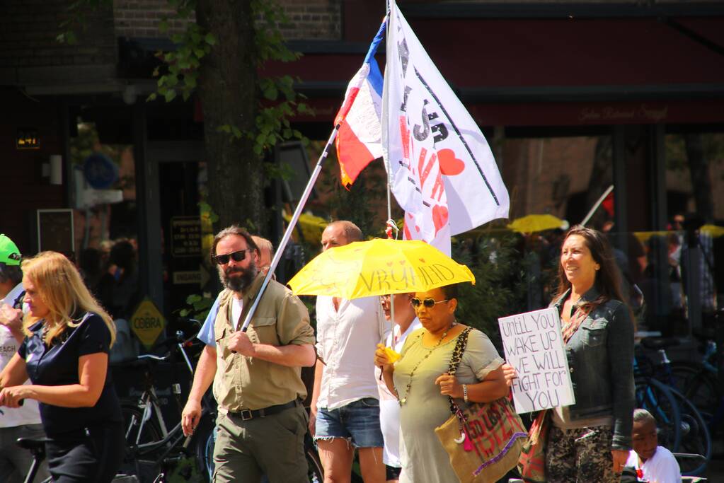 Demonstratie Walk of Freedom door stad