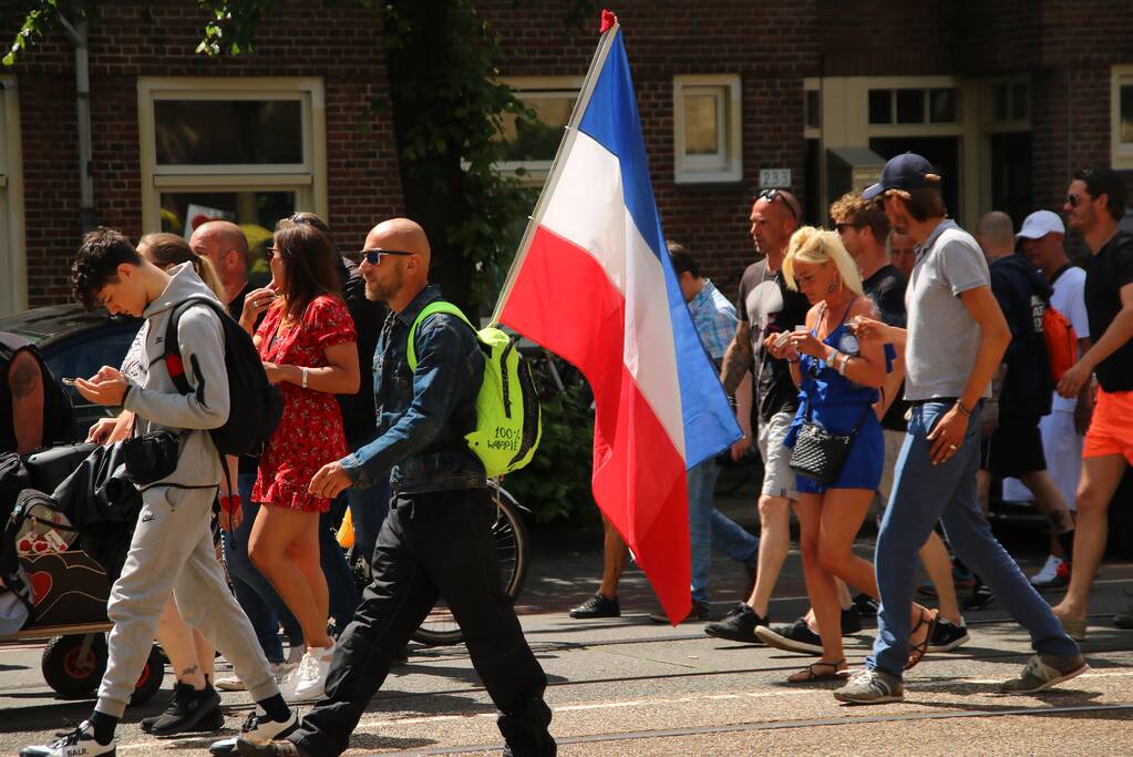 Demonstratie Walk of Freedom door stad