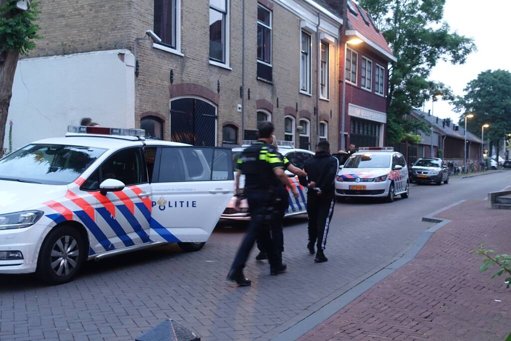 Aanhoudingen door politie in kogelwerende vesten