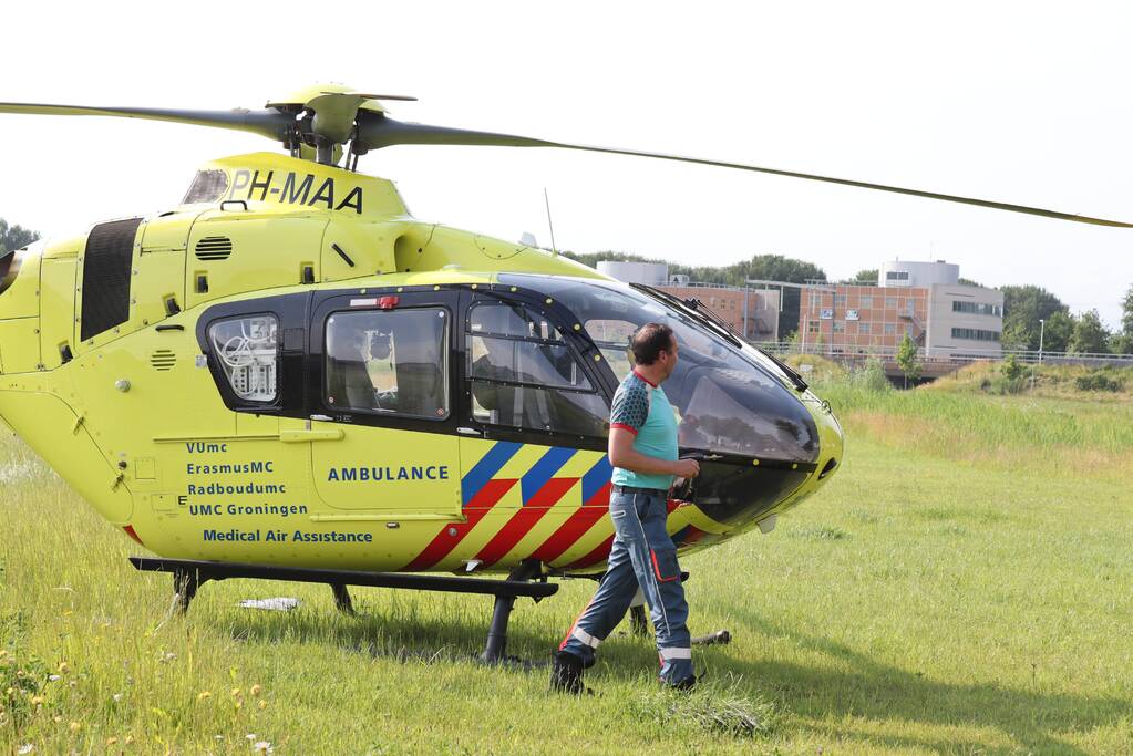 Traumahelikopter ingezet voor incident in woning