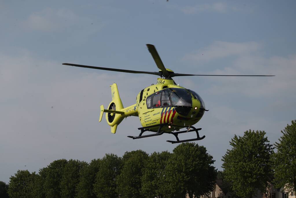 Traumahelikopter ingezet voor incident in woning