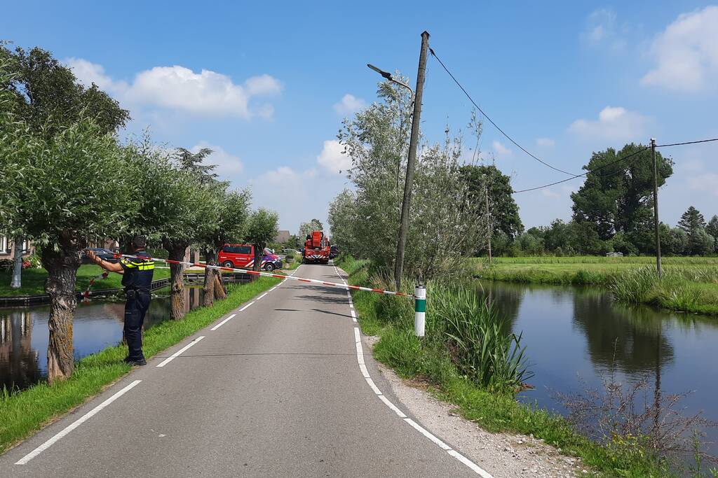 Brand in transformatorhuis na kortsluiting