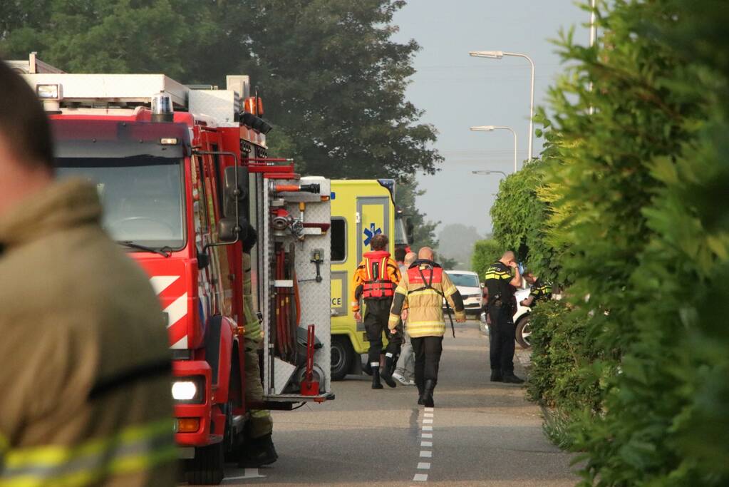 Persoon te water geraakt en overleden