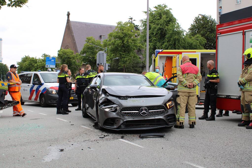 Ernstig ongeval op kruising