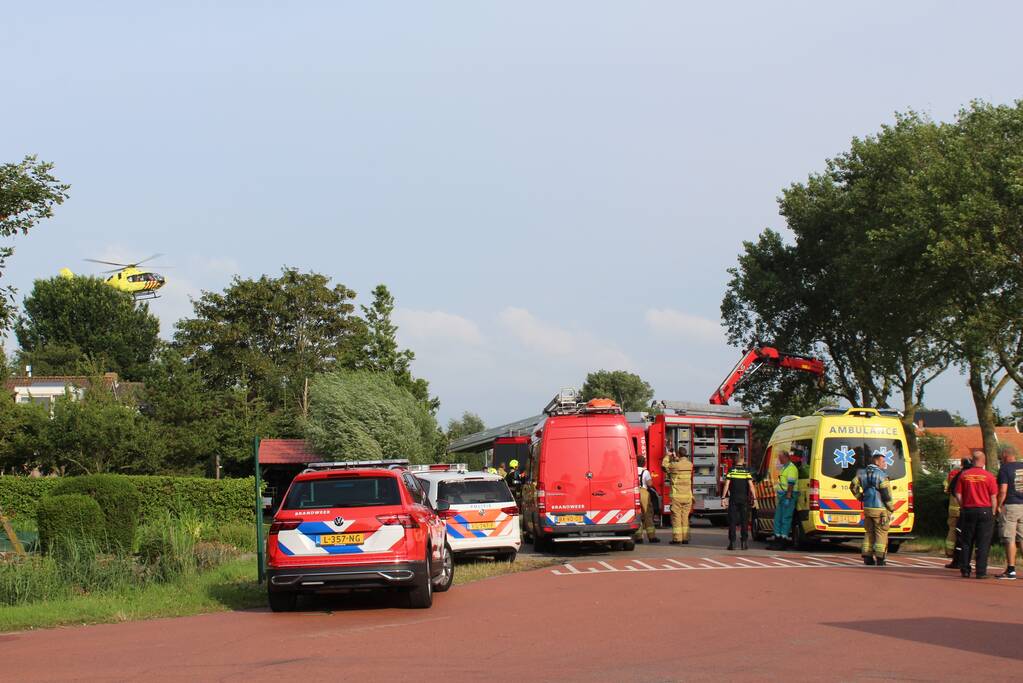 Twee aanhoudingen nadat gestolen auto te water raakt