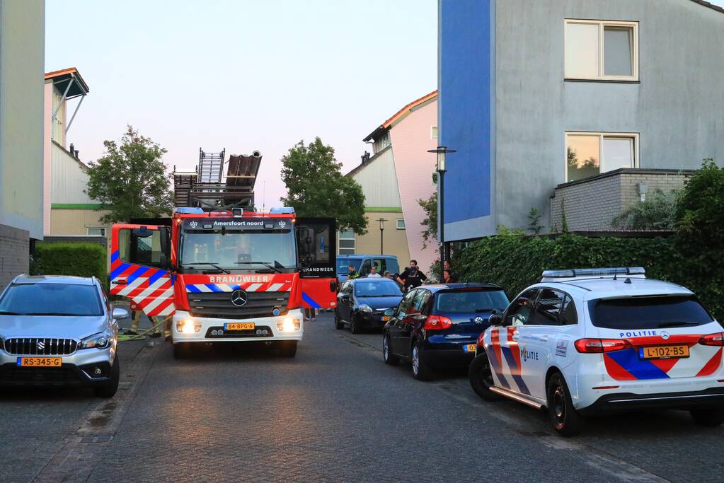 Woning geventileerd na brand