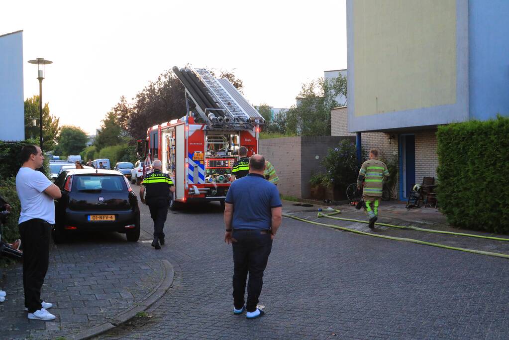 Woning geventileerd na brand