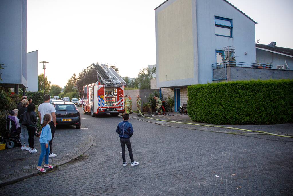 Woning geventileerd na brand