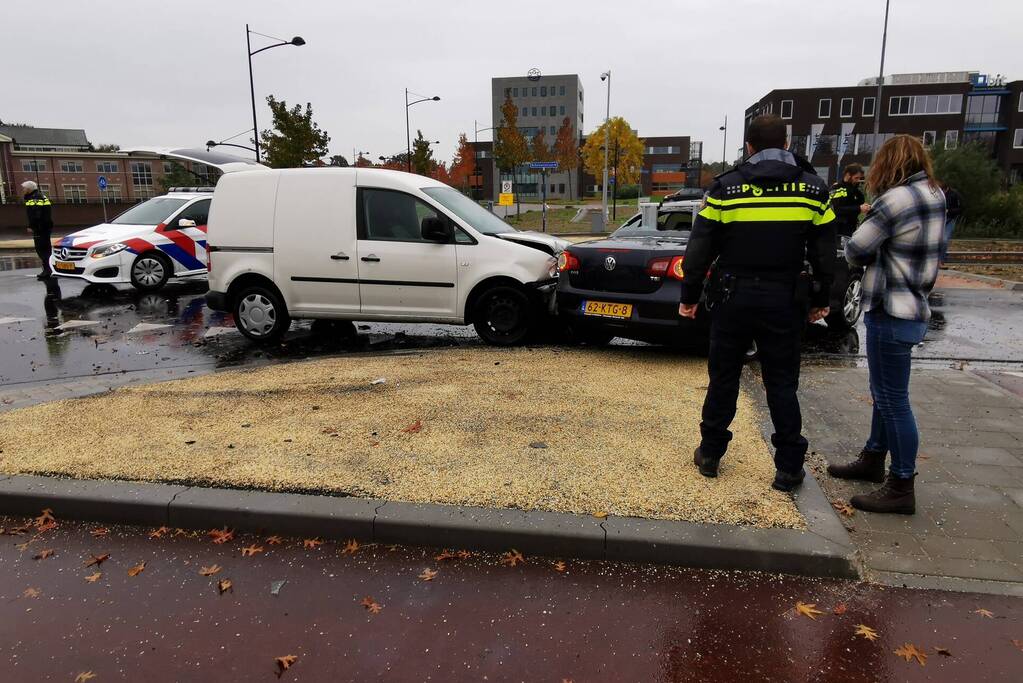 Fikse schade tussen bestelbus en auto