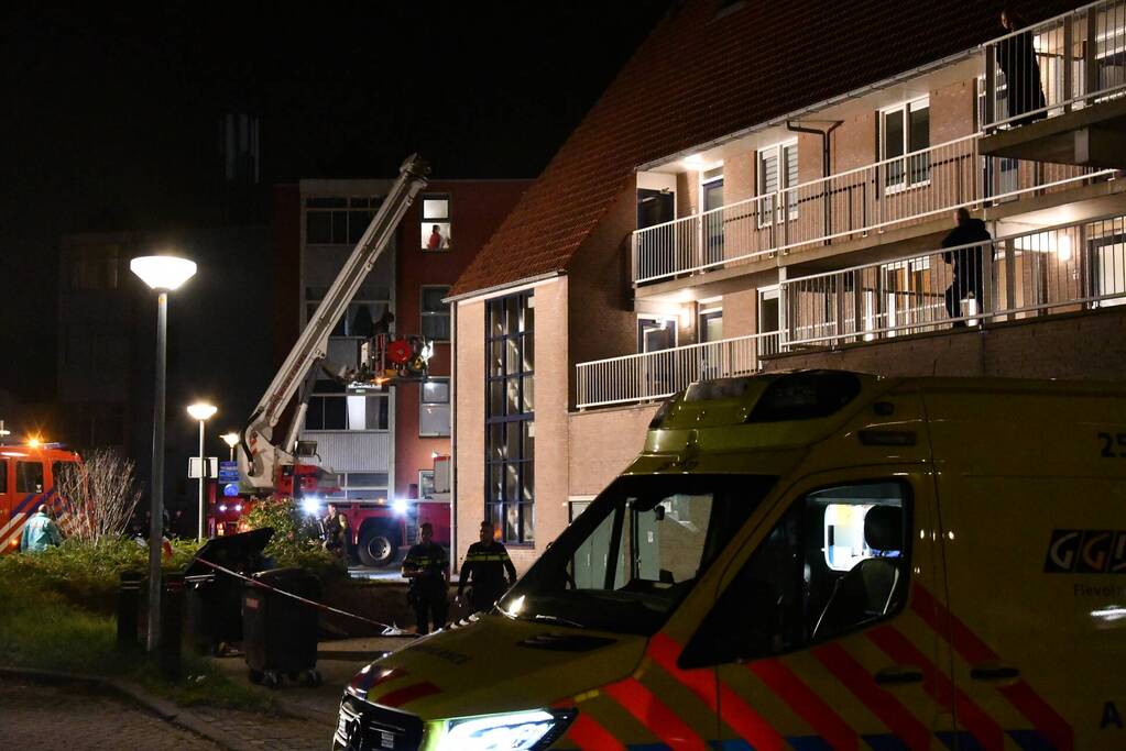 Veel rookontwikkeling bij brand in restaurant