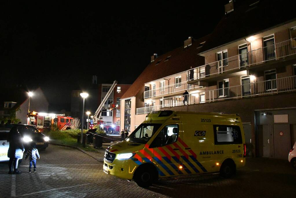 Veel rookontwikkeling bij brand in restaurant