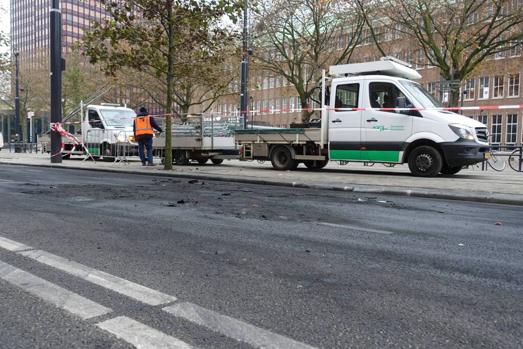 Gemeente druk met puin ruimen na rellen