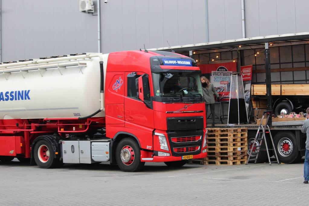 Chauffeurs in het zonnetje gezet