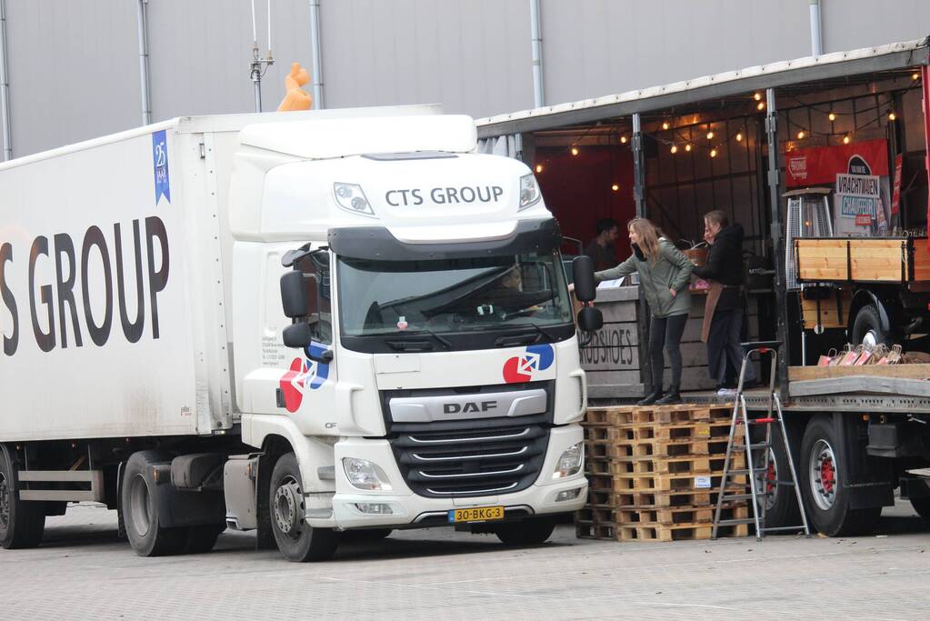 Chauffeurs in het zonnetje gezet