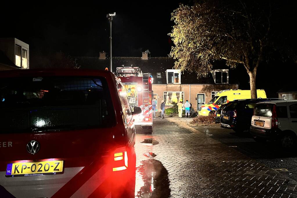 Hulpdiensten ingezet voor hinderlijke lucht in woning