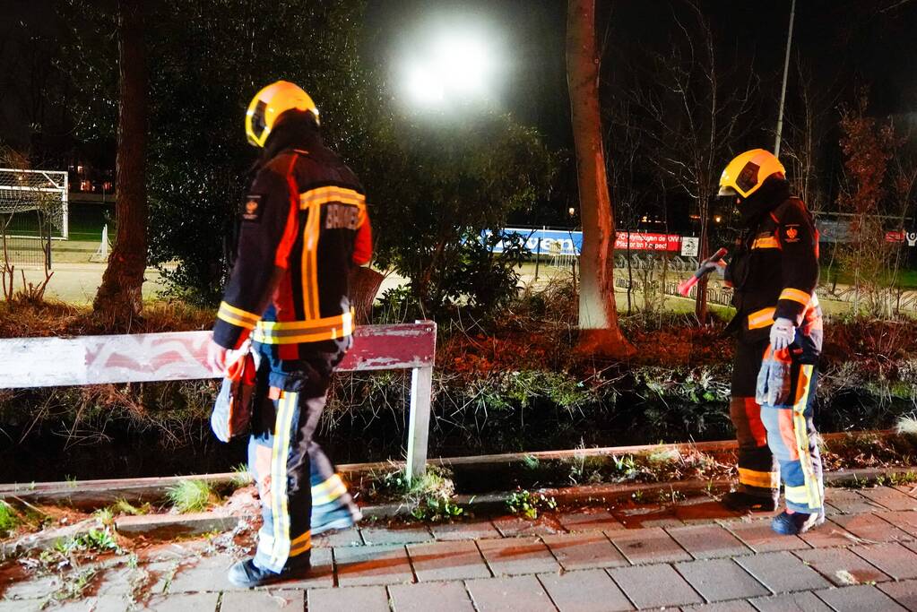 Hulpdiensten onderzoeken sloot na onbeheerde fiets