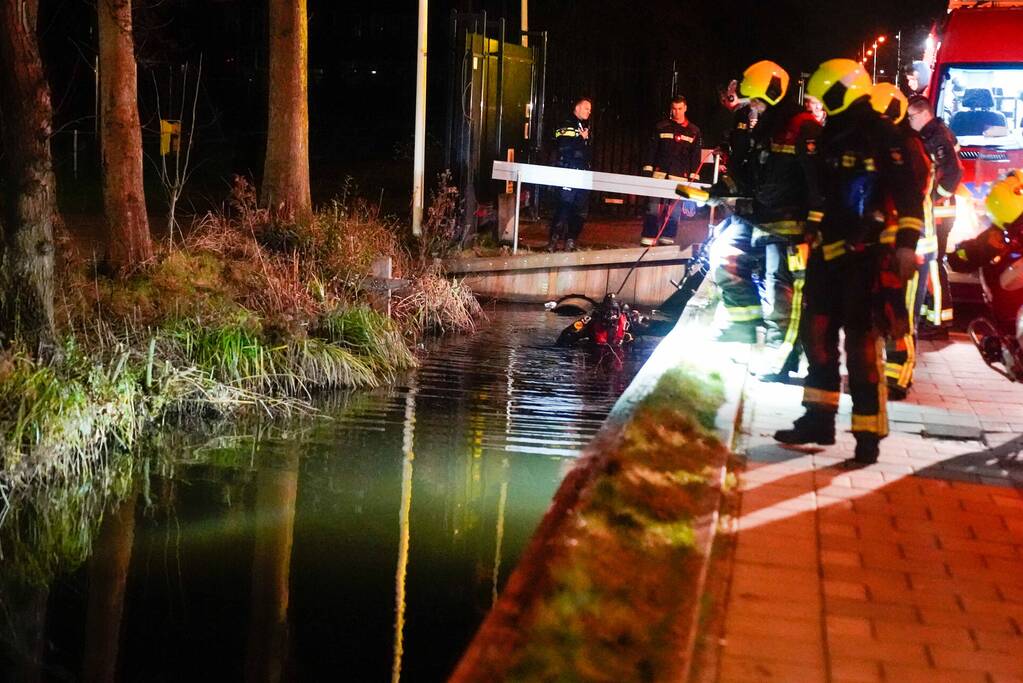 Hulpdiensten onderzoeken sloot na onbeheerde fiets