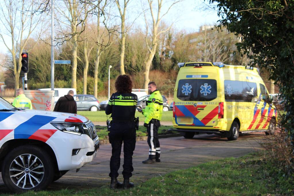 Fietser gewond bij botsing met andere fietser