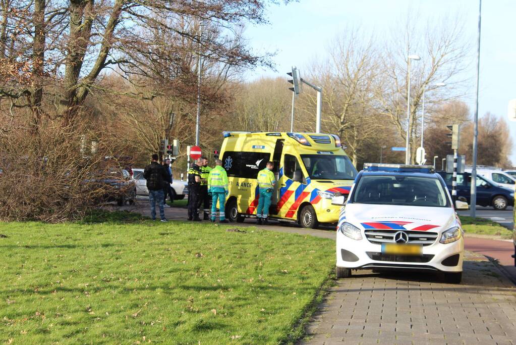 Fietser gewond bij botsing met andere fietser