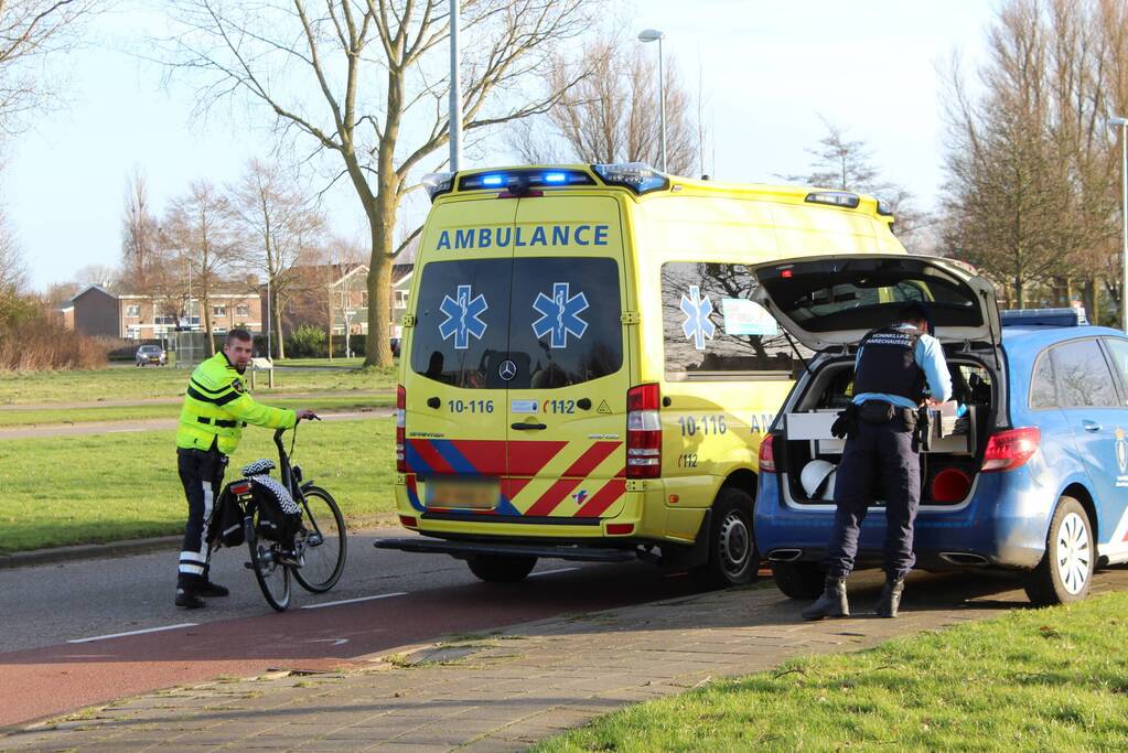 Fietser gewond bij botsing met andere fietser