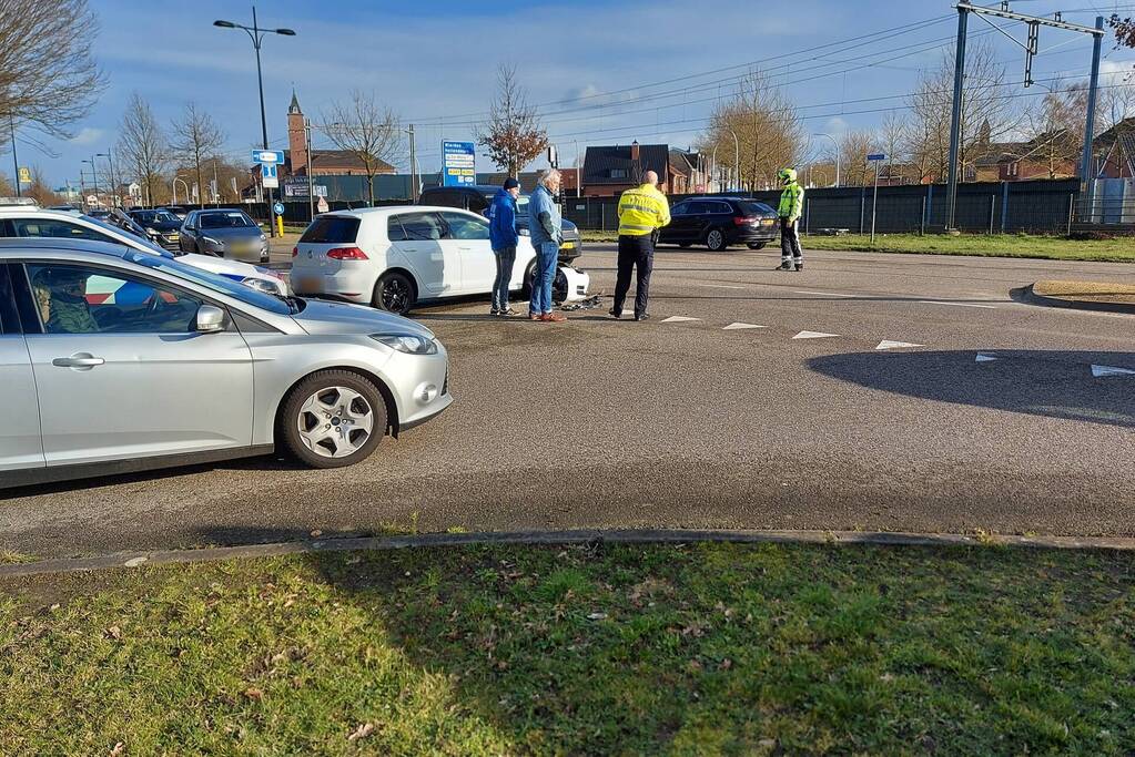 Botsing tussen twee voertuigen