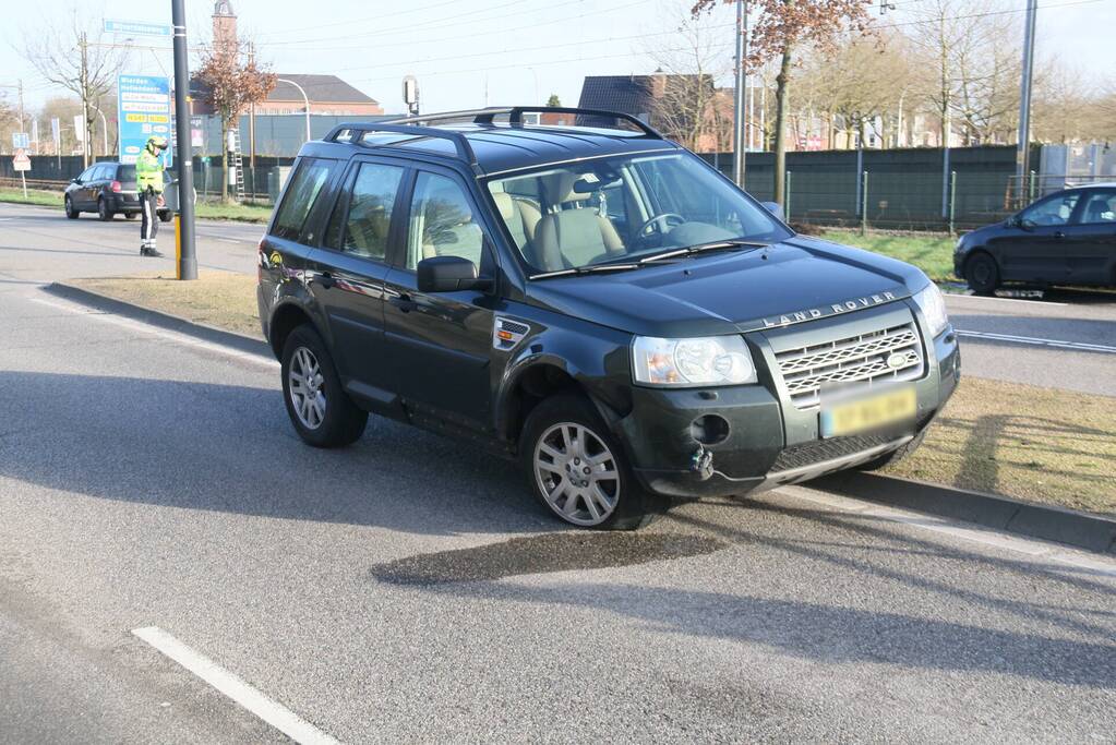 Botsing tussen twee voertuigen