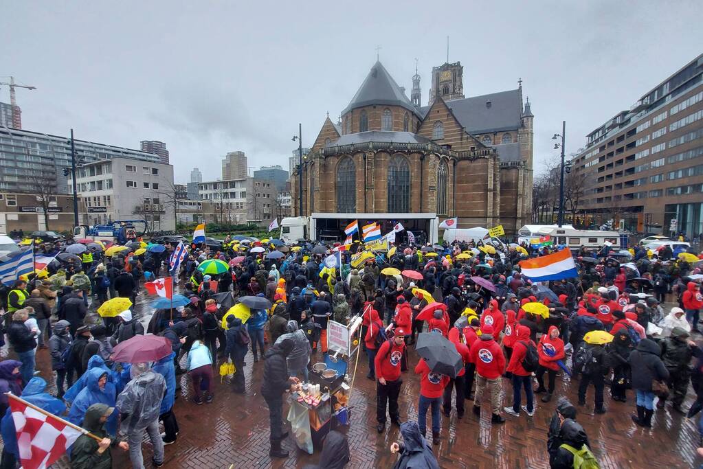 Grote demonstratie tegen coronamaatregelen