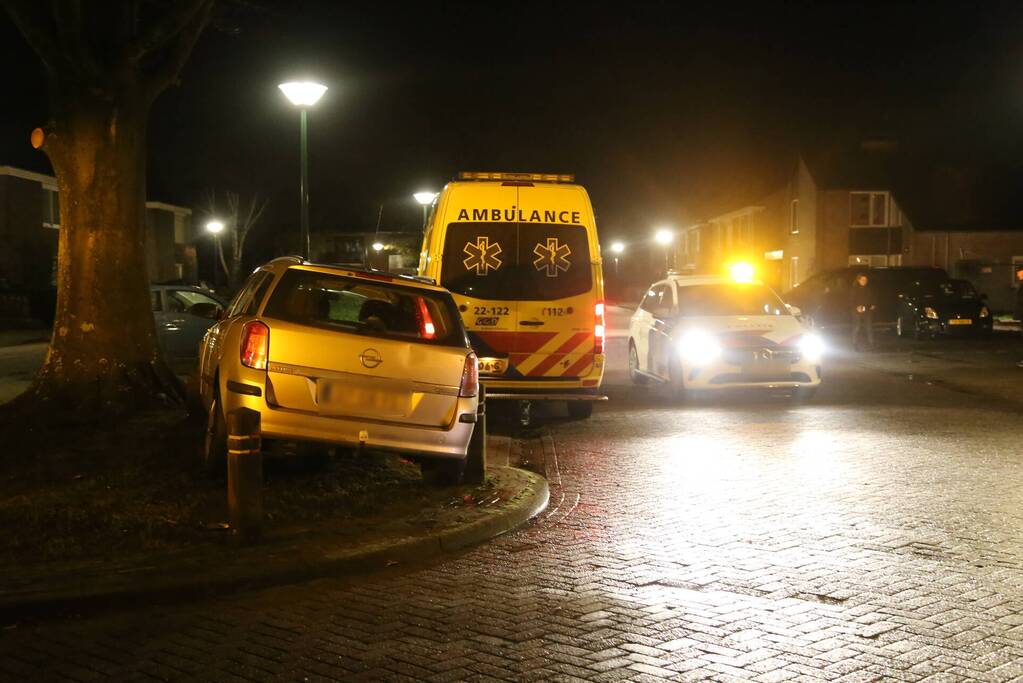 Bestuurder aangehouden na ongeval