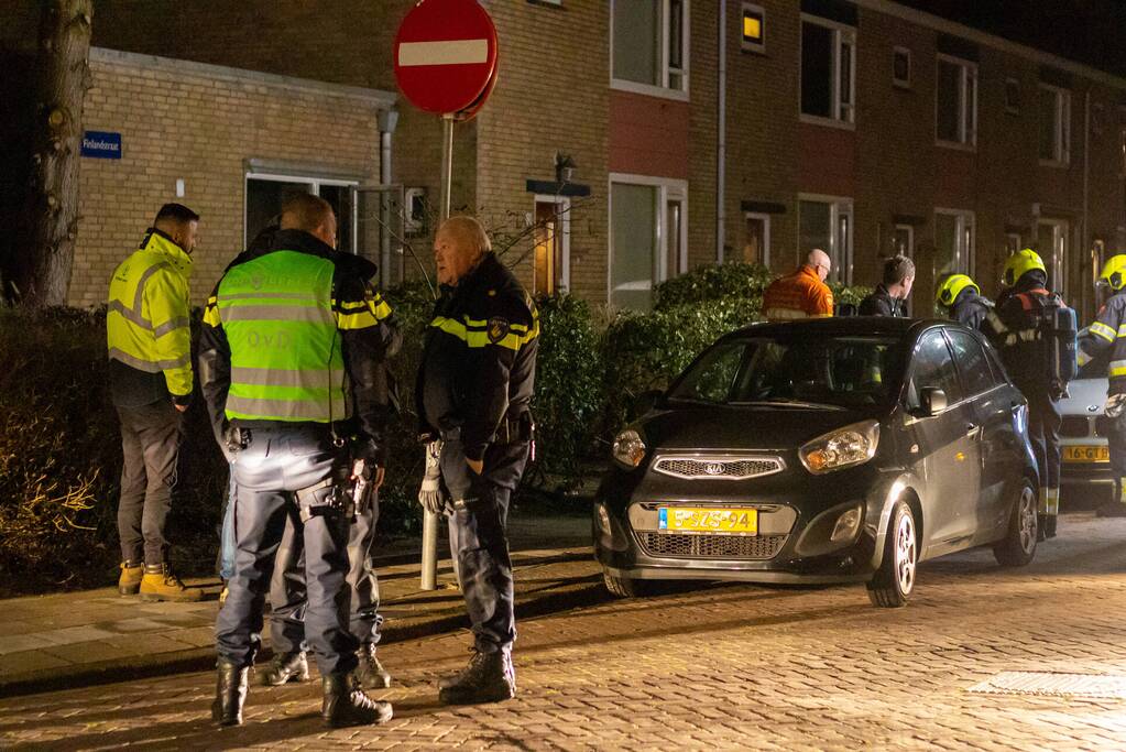 Bewoner aangehouden na brand