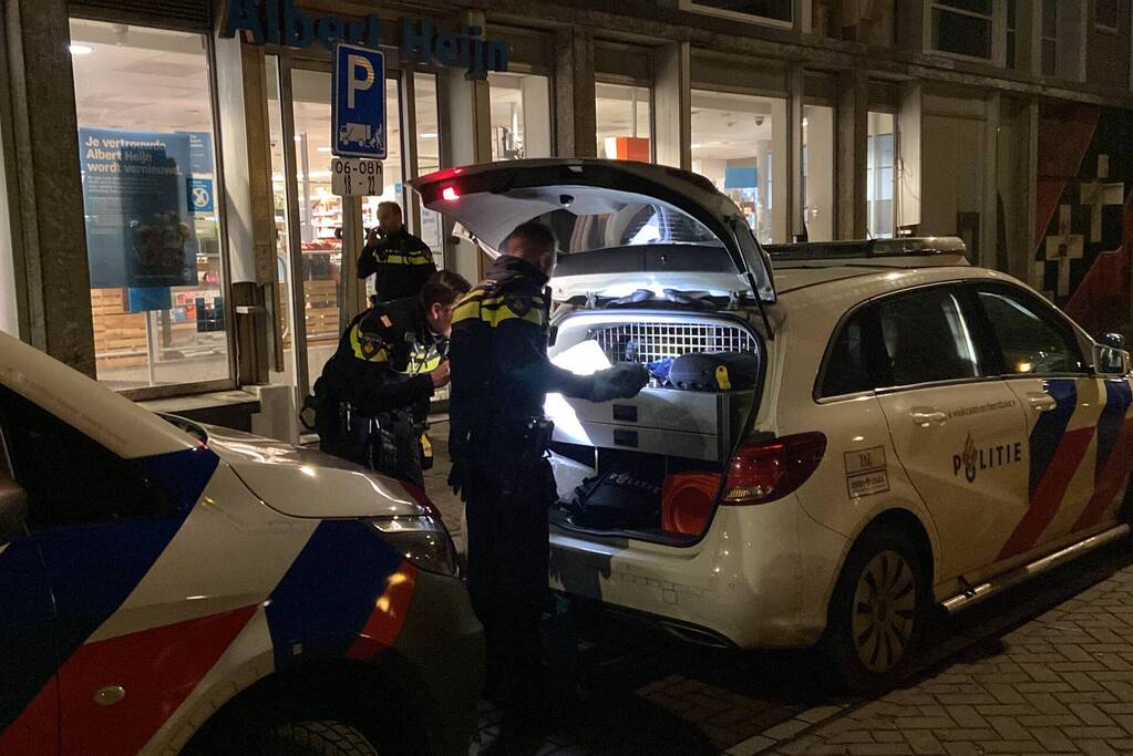 Politie doet onderzoek naar overvalpoging op Albert Heijn