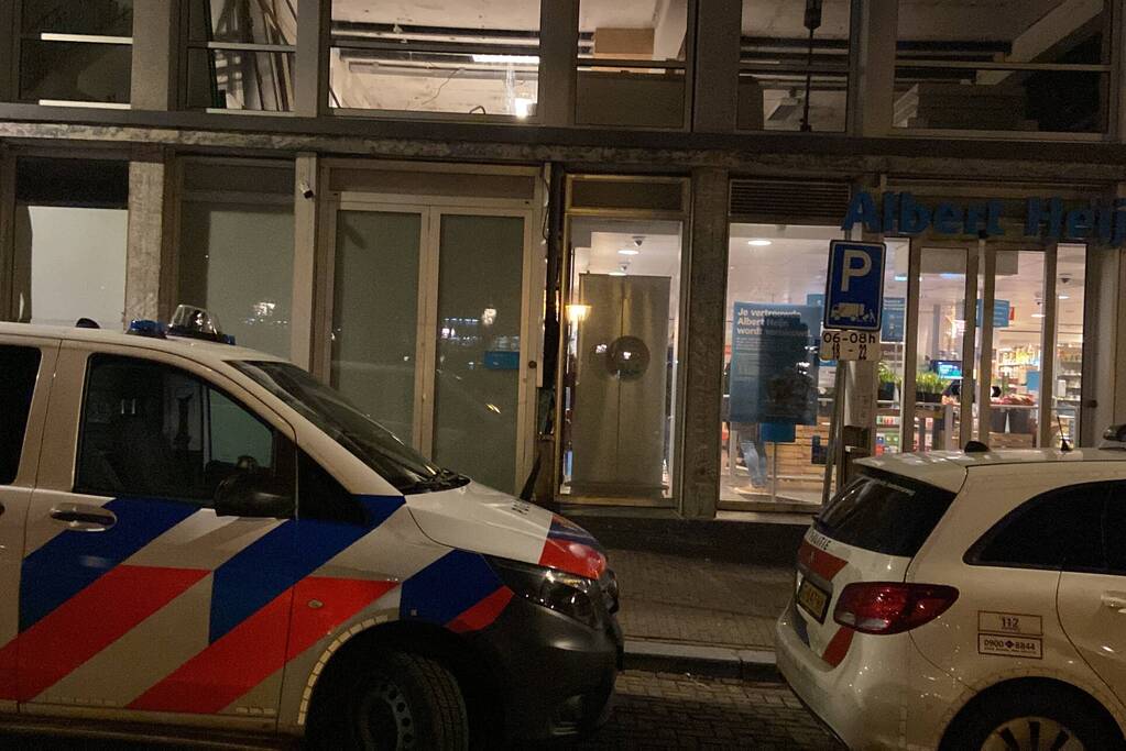 Politie doet onderzoek naar overvalpoging op Albert Heijn