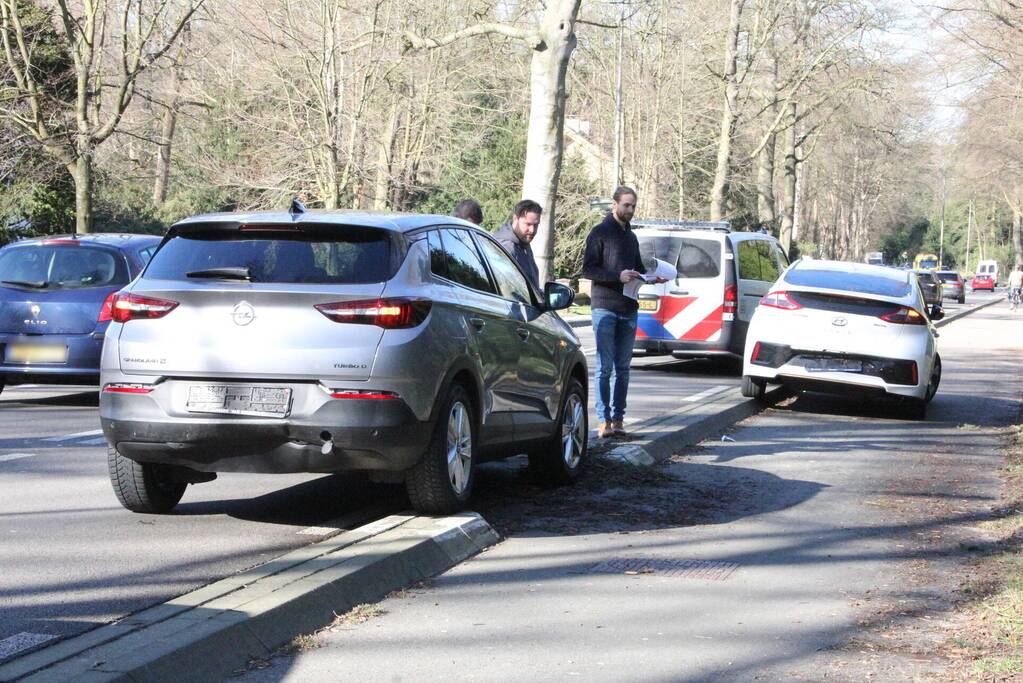 Vier auto's betrokken bij ongeval