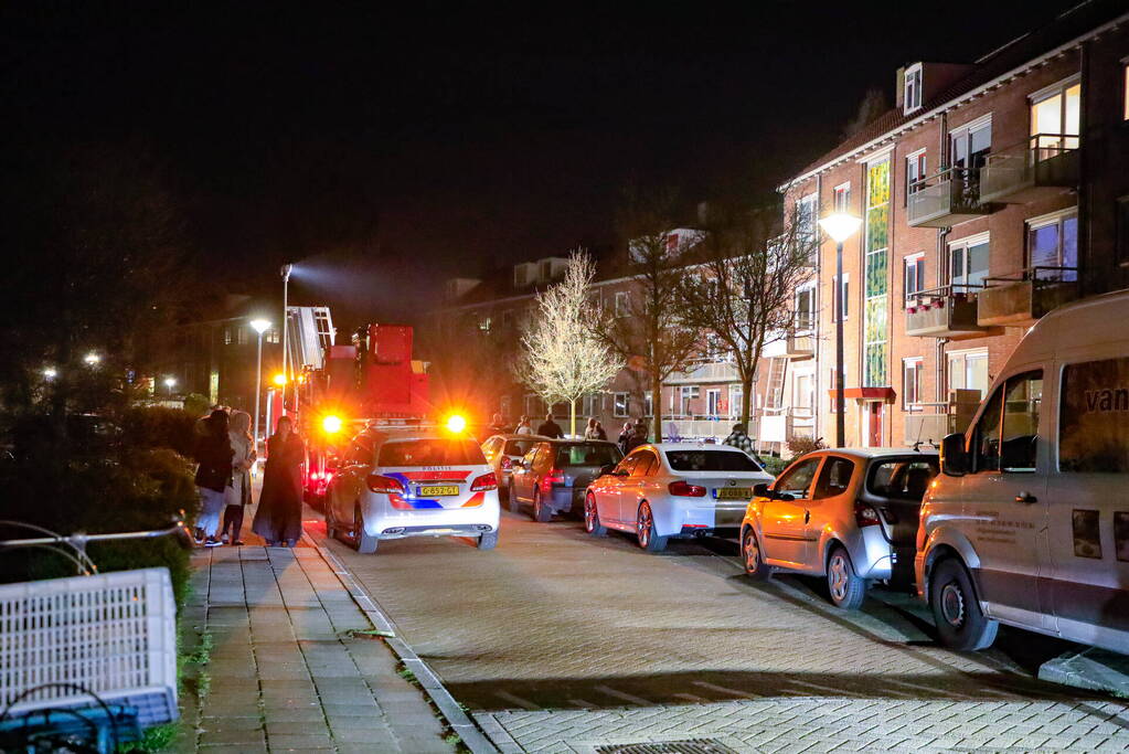 Brandende kaars aangezien voor woningbrand